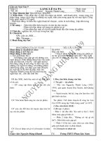 Bài soạn GIÁO ÁN NGỮ VĂN 9 (Tuần 14 - 18)