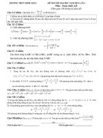 Tài liệu Thi thử ĐH Toán 2011 số 7