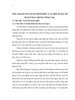 Thực trạng kế toán tiêu thụ thành phẩm và xác định kết quả tiêu thụ tại Công ty dệt kim Thăng Long