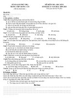 Tài liệu Đề và đáp án kt hk 2 sinh 11 xịn