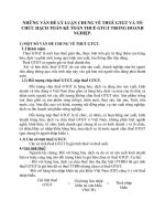 NHỮNG VẤN ĐỀ LÝ LUẬN CHUNG VỀ THUẾ GTGT VÀ TỔ CHỨC HẠCH TOÁN KẾ TOÁN THUẾ GTGT TRONG DOANH NGHIỆP