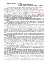 Tài liệu Trường TH Lệ Ninh 20 năm một chặng đường