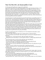 Gián án Năm  Tân Mão nói chuyện phiếm về  MÈo