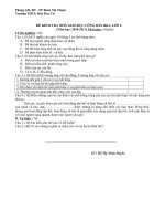 Tài liệu Đe kiem tra gdcd HKI lop 6