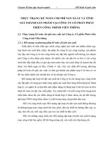 THỰC TRẠNG KẾ TOÁN CHI PHÍ SẢN XUẤT VÀ TÍNH GIÁ THÀNH SẢN PHẨM TẠI CÔNG TY CỔ PHẦN PHÁT TRIỂN CÔNG TRÌNH VIỄN THÔNG