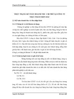 THỰC TRẠNG KẾ TOÁN DOANH THU  CHI PHÍ TẠI CÔNG TY THỰC PHẨM MIỀN BẮC