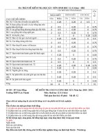 Gián án de thi hk1 sinh 12cb