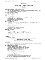 Tài liệu giao an buoi 2 lop3