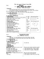 Bài soạn Tuần 12/thứ 5