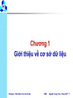 Bài giảng slide cơ sở dữ liệu_BKA_C1:Giới thiệu về CSDL