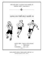 Tài liệu giáo án chuẩn 10 hk1