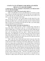 Cơ sở lý luận về định vị thị trường sản phẩm dịch vụ của doanh nghiệp