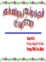 Bài giảng Bai 12 Su bien doi chat