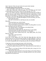 THỰC TRẠNG CÔNG TÁC KẾ TOÁN CỦA HTX TIẾN THÀNH