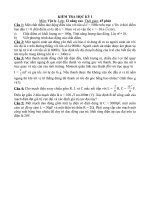 Lý 12 Đề thi HK I số 3