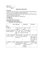 Tài liệu Tiết 27 kiểm tra chuẩn