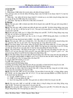 Bài soạn chuyen de quy tich 8