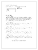 đề thi hsg môn vật lí ( tái bản lần 2 có sửa chữa bổ sung)