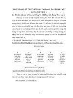 THỰC TRẠNG TỔ CHỨC KẾ TOÁN TẠI CÔNG TY CỔ PHẦN XÂY DỰNG THUỶ LỢI I