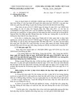 Bài giảng HD tổ chức đón tết Tân Mão_2011