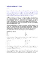 Nguồn gốc các dấu trong Việt ngữ