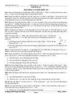 Bài giảng BÀI TẬP DẠY THÊM DAO ĐỘNG ĐIỆN TỪ