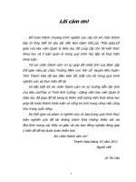 ĐỀ tài tốt NGHIỆP lớp CNKH&QLGDMN KHÓA 4 vân