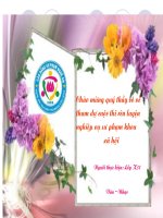 Bài giảng Nhớ Rừng - Thế Lữ