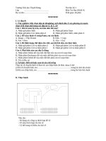 Tài liệu Đề thi tin học khối 4