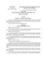 Tài liệu Luật Bảo vệ rừng