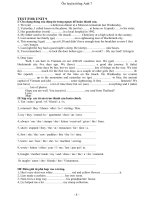 Tài liệu Ôn tập theo Unit- GRADE -HKII