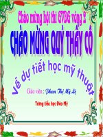 Bài soạn mi thuat 4 : trang tri hinh tron