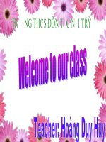 Gián án English8-unit9-gettingstarted&listenandred