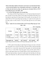 PHÂN TÍCH HOẠT ĐỘNG TÍN DỤNG NGẮN HẠN TẠI CHI NHÁNH NHNo & PTNT HUYỆN HỒNG NGỰ TỈNH ĐỒNG THÁP QUA 3 NĂM 2005 - 2007