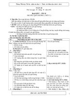 Bài giảng GIÁO AN L5 - TUAN 20 - CKT-KNS-3COT