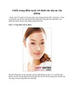 4 kiểu trang điểm tuyệt vời dành cho chị em văn phòng