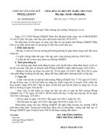 Tài liệu Công văn PGD về điều chỉnh thời gian thi GVG vòng huyện
