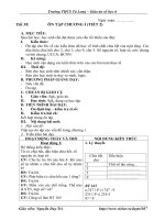 Bài giảng SH6 - TIẾT 38 - ÔN TẬP CHƯƠNG 1 (T2)