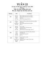 Gián án TUẦN 22 LỚP 2