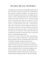 THE STRAW, THE COAL, AND THE BEAN- GRIMM’S FAIRY TALES