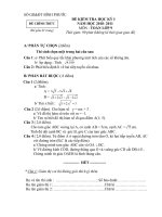 De thi toan 9 HKI (10-11) Binh Phuoc