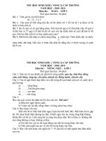 Tài liệu ĐỀ THI HSG ( VÒNG 2) KHỐI 3