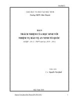 Bài giảng QPAN-tư liệu tham khảo BÀI 9 LỚP 12