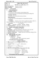 Tài liệu E 6 Unit 11 - 1