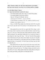 THỰC TRẠNG CÔNG TÁC KẾ TOÁN BÁN HÀNG XÁC ĐỊNH KẾT QUẢ BÁN HÀNG TẠI CÔNG TY CỔ PHẦN ĐỒNG NGHIỆP