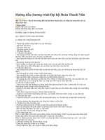 Gián án Hướng dẫn đại hội đoàn