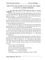 THỰC TẾ CÔNG TÁC KẾ TOÁN NGUYÊN VẬT LIỆU CỤNG CỤ DỤNG CỤ TẠI CÔNG TY CỔ PHẦN THÀNH ĐẠT