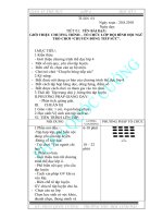 Bài soạn HKI 2010-2011