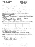 3 De thi hoc ky hoa 10.ban co ban