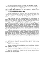 Thực trạng tín dụng đối với khu vực kinh tế ngoài quốc doanh tại sở giao dịch I - ngân hàng công thương việt nam